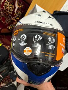 Schuberth c3 pro - nová nepoužitá - 3