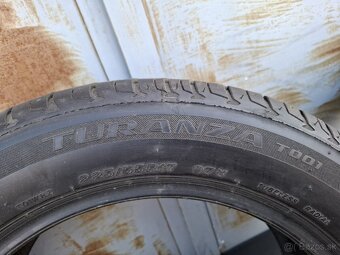 Letné pneumatiky 225/55 r17 Bridgestone - 3