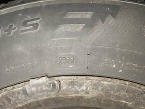 5x112 R15 plechy + zimné pneu 195/65 R15 - 3