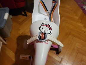 Dievčenský Hello Kitty bicykel 16'' + hodinky Hello Kitty - 3