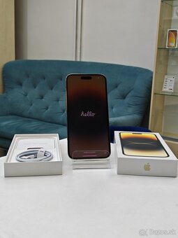 Iphone 14 Pro Max 128GB Gold | 100% ZDRAVIE - 3