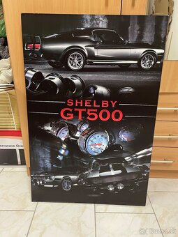 Predám 3x obrazy Shelby GT 500 - 3