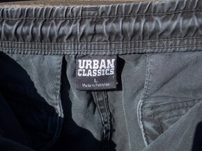 Tmavošedé joggery Urban Classics, veľkosť L - 3