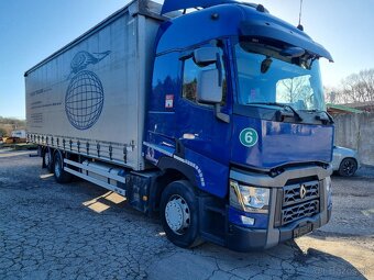 RENAULT T460 6x2 EURO6 valník + plachta 9,5m standart - 3