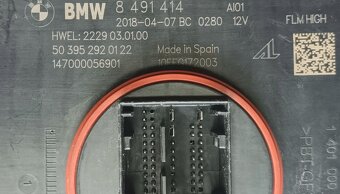 BMW 5 G30 G31 modul svetla LED , Riadiaca jednotka svetla - 3