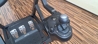 Logitech G920 + riadiaca páka + stojan na volant - 3