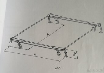 Predám komplet podvozok na haki lešenie.Kupované originál s - 3