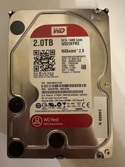 4x WD Red 2TB - 3