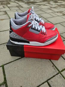 Jordan 3 red cement- original - 3