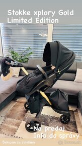 Stokke Xplory Gold Black Limited edition - 3