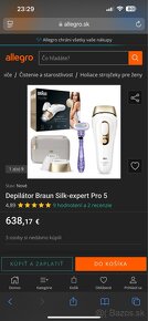 EPILATOR BRAUN IPL SILK EXPERT PRO 5, Nový - 3