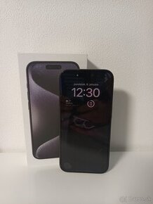 iPhone 15 pro 256gb black titanium, záruka 10/2025 - 3