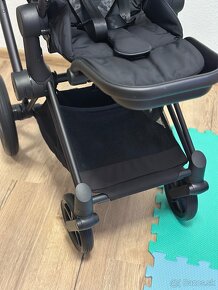 Cybex Priam Deep Black 2022 / Set 2v1 ako NOVÝ - 3