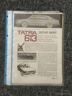 Plagát Tatra 613 - 3