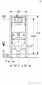 Wc Geberit nový kompletný - 3