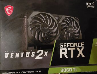 MSI GeForce RTX 3060 Ti VENTUS 2X 8G OCV1 LHR - 3