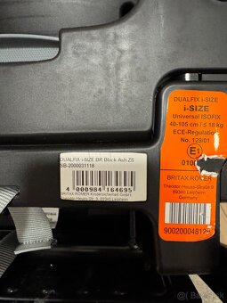 Autosedačka BRITAX-ROMER Dualfix M i-size Black Ash - 3