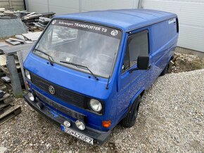 Volkswagen T3 1988 1.9tdi AFN nepojazdny/project car - 3