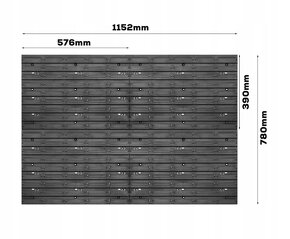 Nástenný organizér na náradie 1152 x 780 mm - 3