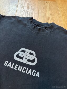 Balenciaga box logo tee L - 3