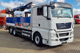 MAN TGX 6x2 LL 440.26 / FASSI F215AS.22 - Valník s rukou - 3