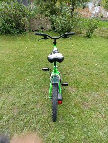 Dino bikes Detský bicykel zelený 16" - 3