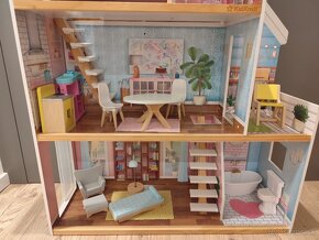 Kidkraft Barbie drevený domček Zoey - luxusná verzia - 3