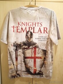 Pánske tričko Knights Templar XL - nové - 3