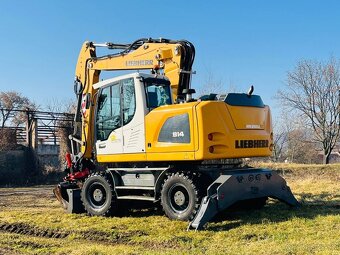 Kolesové rypadlo Liebherr A914 - 3