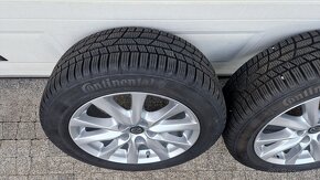 Zimné Alu na Mazdu 225/55 R17, 5x114,3, Continental - 3