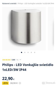 LED dizajnove vonkajšie svietidlo PHILIPS - 3