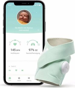 Predám Owlet smart sock 3. generácia - 3