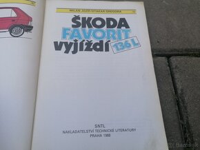 Predám kniha Škoda Favorit 136 L - 3