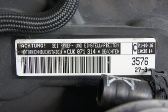 MOTOR CUK 1,4 TSI GOLF VII GTE - 3