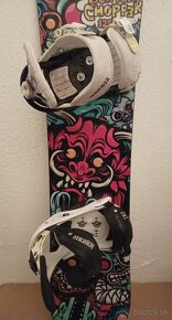 detsky 125 cm snowboard BURTON + viazanie Burton vel. S - 3