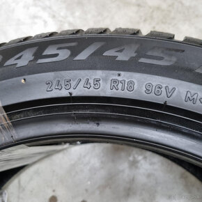 Zimné pneumatiky 245/45 R18 PIRELLI DOT4222 - 3