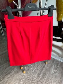 Červená mini sukňa Pinko - 3