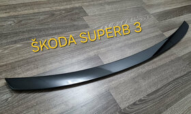 SKODA SUPERB 3 spoiler kridlo lipko na kufor - 3