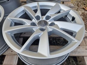 ORIGINÁL AUDI HLINÍKOVÉ DISKY 5x112 R16 - 3