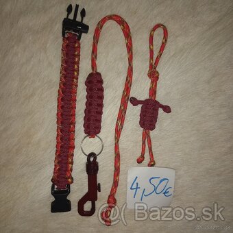 paracord 550Náramky ručne vyrobené - 3