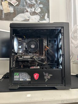 Herný pc, RYZEN 7 1800x / GTX 1650 / 16GB RAM / SSD - 3