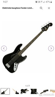 Fender ltd jazz bass - 3