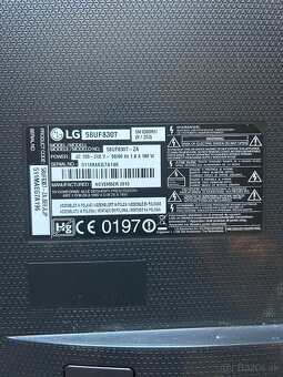 LG 58” ULTRA HD TV 58UF83 - 3