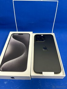 Apple iPhone 15 PRO MAX 256GB Black Titanium-NOVÝ - 3