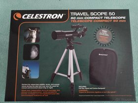 Predam Dalekohlad - Celestron Travel Scope 50 - 3