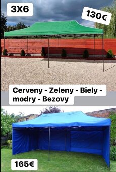 Noznicovy stan / altánok 3X3 a 3X6 - 3