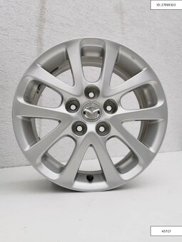 Mazda 3, 5 originál alu disky 5x114,3 R16 ET52,5 1201 - 3