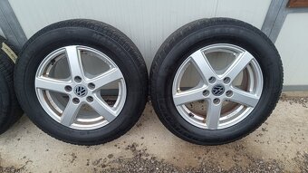 Sada elektrónov VW s pneu Semperit 195/65 R15 - 3