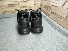 Adidas 45 1/3 - pánske čierne tenisky - 3