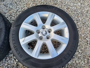 org.hlinikové disky Skoda -Fabia II,---6Jx15-ET-43--5x100 - 3